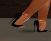 CF Black Lingerie Heels