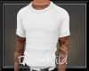 White Tatted Tee