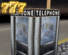 Vandalized Phone Booth