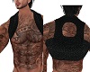 SNAKE LEATHER TOP