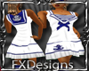 (FXD) Navy Sailor Dress