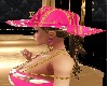  pink summer hat
