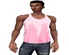 Pink Tank Top for male