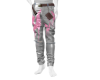 Pink and Grey Print