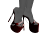 Red Chain Heels