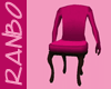 Hot Pink Hug Chair