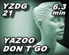 YAZOO - DON´T GO