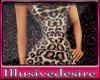 Brown Leopard Dress