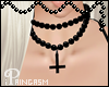 [P]Unholy Cross Necklace