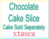 Chocolate Cake Slice