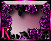 *R* Purple Roses Frame