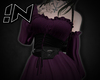 {!N} Purple Corset Dress