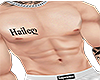 Chest tattoo Haile