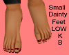Small Dainty Feet low KB