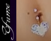 Colorful Heart Piercings