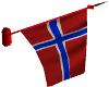 Animatd Wall Norway Flag