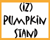 (IZ) Pumpkin Stand
