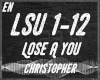 Christopher - Lose A  U