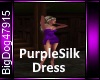 [BD]PurpleSilkDress