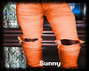 *SW* Orange Ripped Jeans