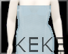 KEKE Blue Mesh Dress