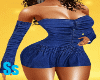 ARLYS DENIM DRESS B SS