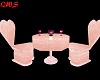 Rose Gold Club Table