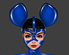 LatexBlueMouse Ears/Mask