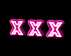 3D Neon Sign: XXX