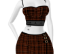 Brown Plaid Cami Outfit