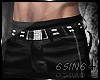 |S| Leather Belt Pants 7