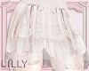 coquette frill white