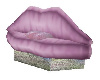 Pink Lips Couch