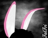 Pink pvc Bunny Ears/Tail