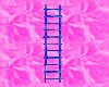 Blue animated ladder