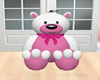 SS Pink and white teddy