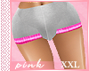PINK-Short Grey Pink Xxl