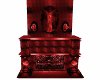 Red Rose Fire Place