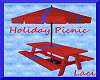 ~Holiday Picnic Table~