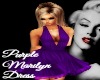 *S* Marilyn Purple Dress