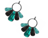 Staci Earrings - Aqua