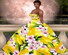 Ball Gown Yellow