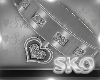 *SK*Silver Collar(heart)