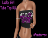 Lucky Girl Tube Top RLL