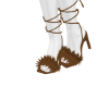 [MM] Brown Fur Heels