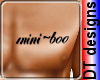 mini~boo chest tattoo