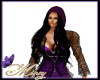 Liz Purple w black hair