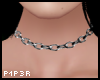 P| Silver Neck Chain