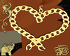 Chain Heart Gold