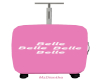 Belle Pink Luggage